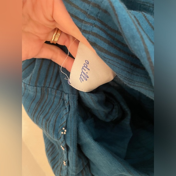 Vintage Urban Outfitters Teal Skirt - Picture 12 of 12